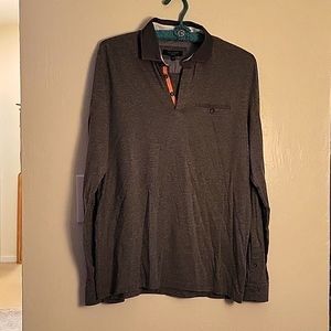Men's Ted Baker SlimFit Long Sleeve Polo Shirt